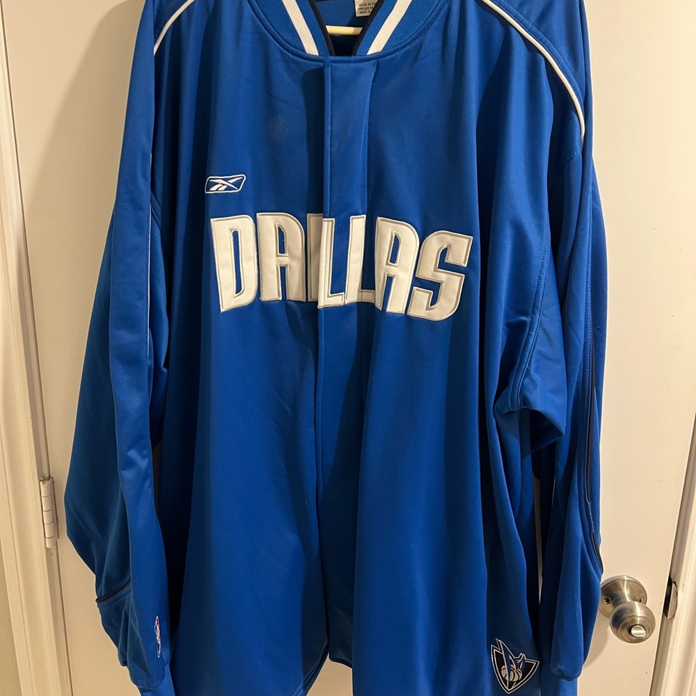Reebok Dallas Maverick Warm up Jacket 4xl